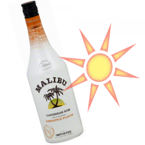 パイナップル味のmalibu(マリブ) パイナップル味のmalibu(マリブ)