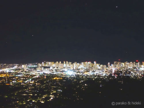 タンタラスの丘夜景（ハワイ）